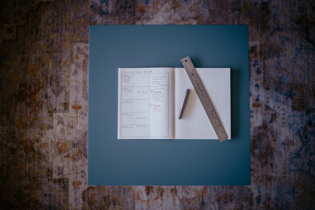 Illustrated map and notebook for Slow Travel Itinerary Planning