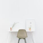 Cover illustration for minimalist home office setup